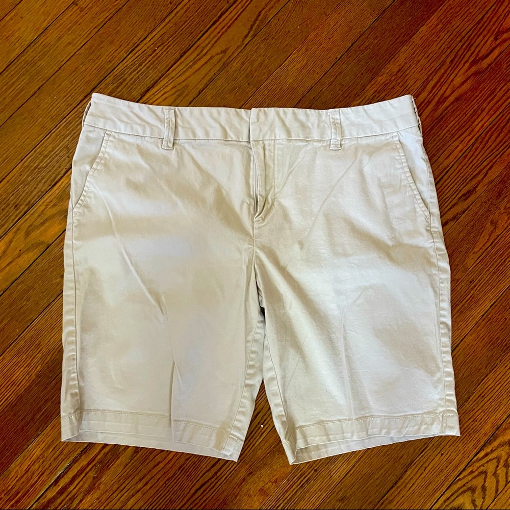 G.H. Bass Khaki Bermuda Chino Shorts